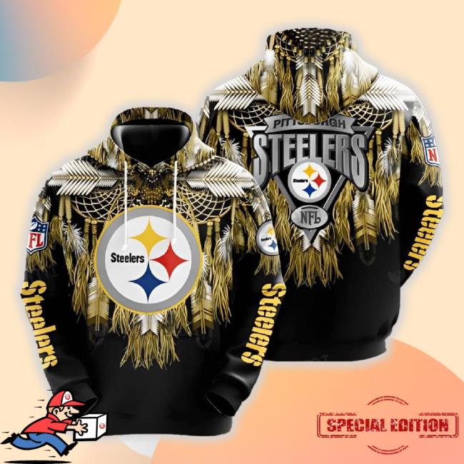 Sports Team Nfl Pittsburgh Steelers No1143 Pullover 3D Hoodie -  Inktee Store