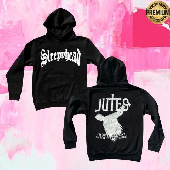 Jutes Music Merch Jutes Sleepyhead Hoodie Sweatshirt