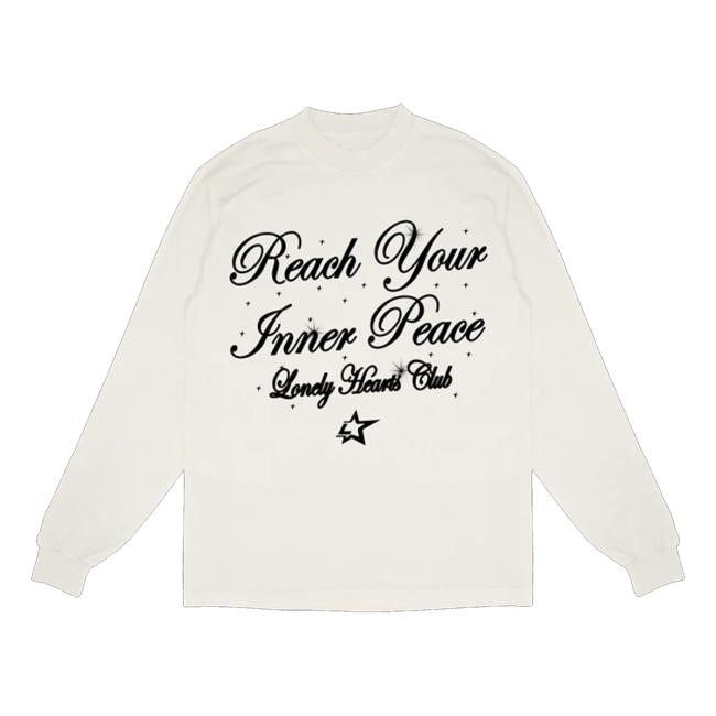 Lonely Hearts Club Merch Store Reach Your Inner Peace Premium Funny Shirt