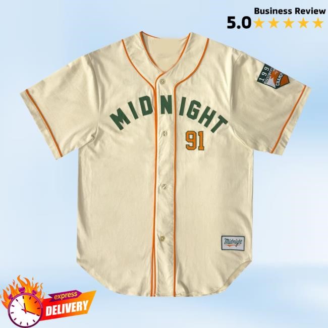 Midnight Organic Merch Store Citrus League Baseball Jersey T-Shirt